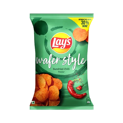 Lays Chips Wafer Style Sundried Chilli Flavour